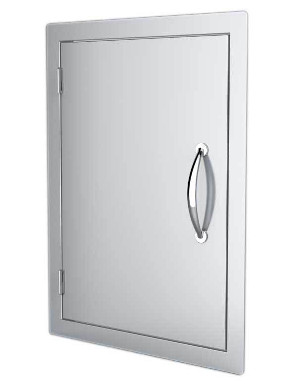 Sunstone 14x20 & 17x24 Vertical Access Door/Can be installed Left or Right Swing - DV1420 - Angled View