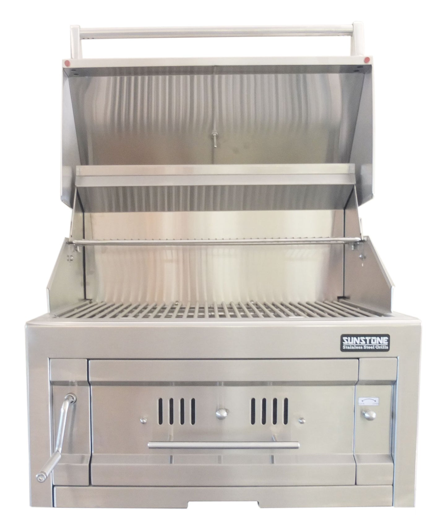 Sunstone 28" Single Zone 304 Stainless Steel Charcoal Grill - SUNCHSZ28