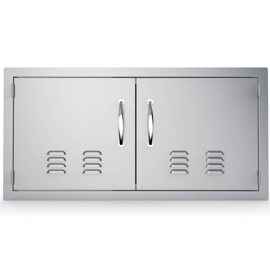 Sunstone 30" Vented Double Door Flush Mount - C-DD30 - Front View