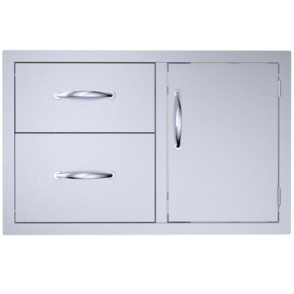 Sunstone Classic Series 36" Double Drawer Door Combo - C-DDC36