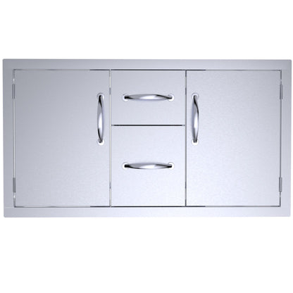 Sunstone Classic Series 42" Double Drawer Door Combo - C-DDC42 - Front View