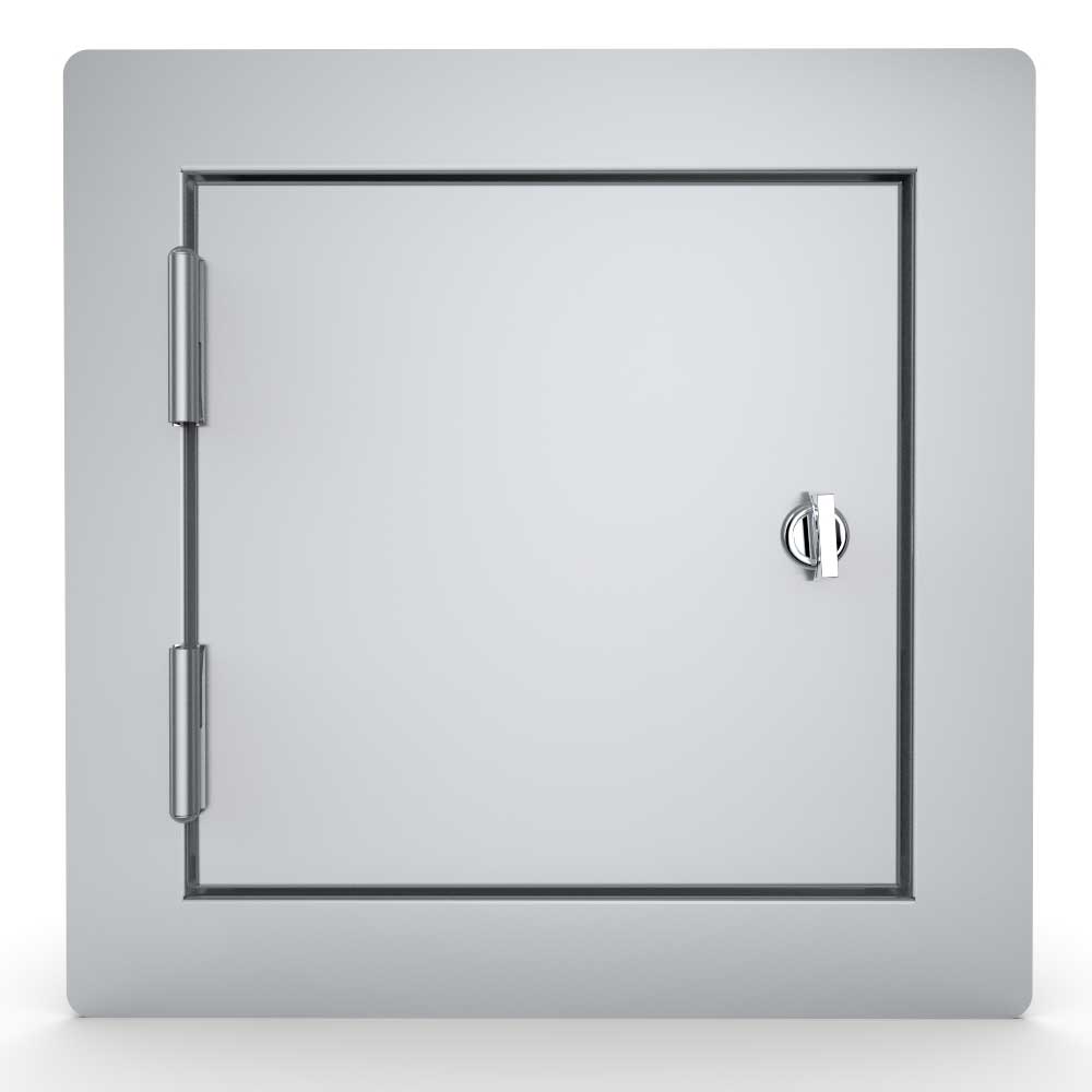 Sunstone Classic Series Flush Style 12"x12" Utility Access Door - C-SD12 - Front View