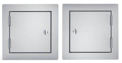 Sunstone Classic Series Flush Style 12"x12" Utility Access Door - C-SD12 - Left and Right Hand Doors