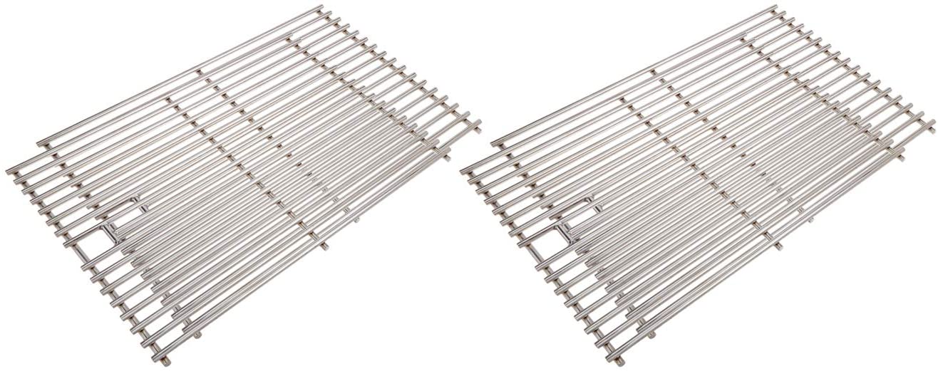 Sunstone Grill Cooking Grates Set (2pcs- 17Bars ) for 4 burner 34" Sunstone Grill - P-GSet4B - side by side