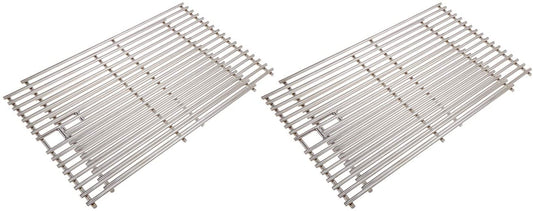Sunstone Grill Cooking Grates Set (2pcs- 17Bars ) for 4 burner 34" Sunstone Grill - P-GSet4B - side by side