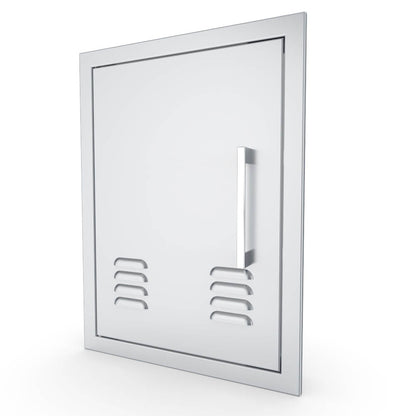 Sunstone Signature Beveled 14-Inch Right-Hinge Single Access Door With Vents - Vertical - BA-VDVR1420