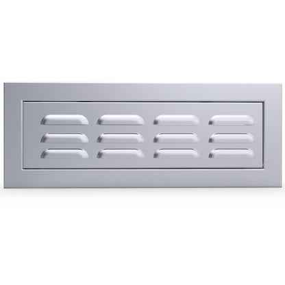 Sunstone Signature Series 18" Vented Panel Door with Concealed Pressure Hinge - BA-SWVENT - Front View