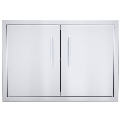 Sunstone Signature Series 30" Beveled Frame Weather Sealed Dry Storage Pantry - BA-DSH30 - Front View