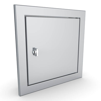 Sunstone Signature Series Beveled Style 12" x 12" Utility Access Door - BA-SD12 - Angled view