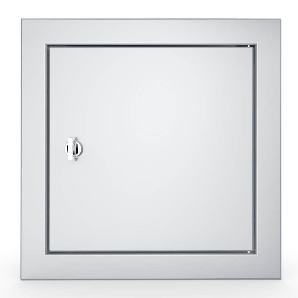 Sunstone Signature Series Beveled Style 12" x 12" Utility Access Door - BA-SD12 - Front View