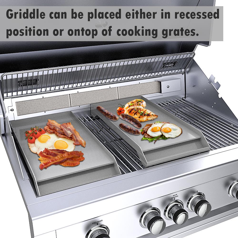 Sunstone Solid Steel Powder Coasted Griddle - SUNCP-GRIDDLE