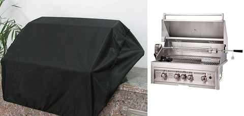 Sunstone Waterproof Grill Cover for 28" to 36" Drop in Grills - G-Cover4B