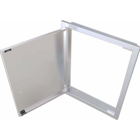 Sunstone 17x24 inch beveled frame vertical door BA-DV1724 - M&K Grills