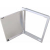 Image of Sunstone 17x24 inch beveled frame vertical door BA-DV1724 - M&K Grills