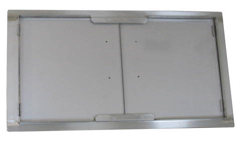 Sunstone 42 inch beveled frame double door BA-DD42 - M&K Grills