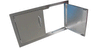 Image of Sunstone 42 inch beveled frame double door BA-DD42 - M&K Grills