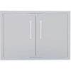 Image of Sunstone 30 inch beveled frame double door BA-DD30 - M&K Grills
