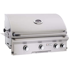 American Outdoor Grill L-Series 30-Inch 3-Burner Built-In Natural Gas Grill With Rotisserie - 30NBL