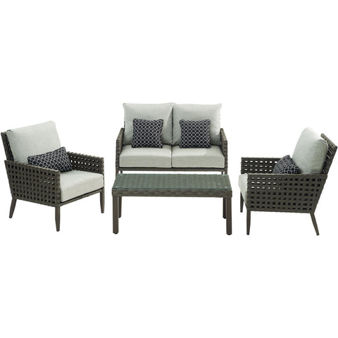 hanover-archer-4-piece-seating-set-loveseat-2-side-chairs-woven-with-glass-coffee-table-arc-4pc-slv