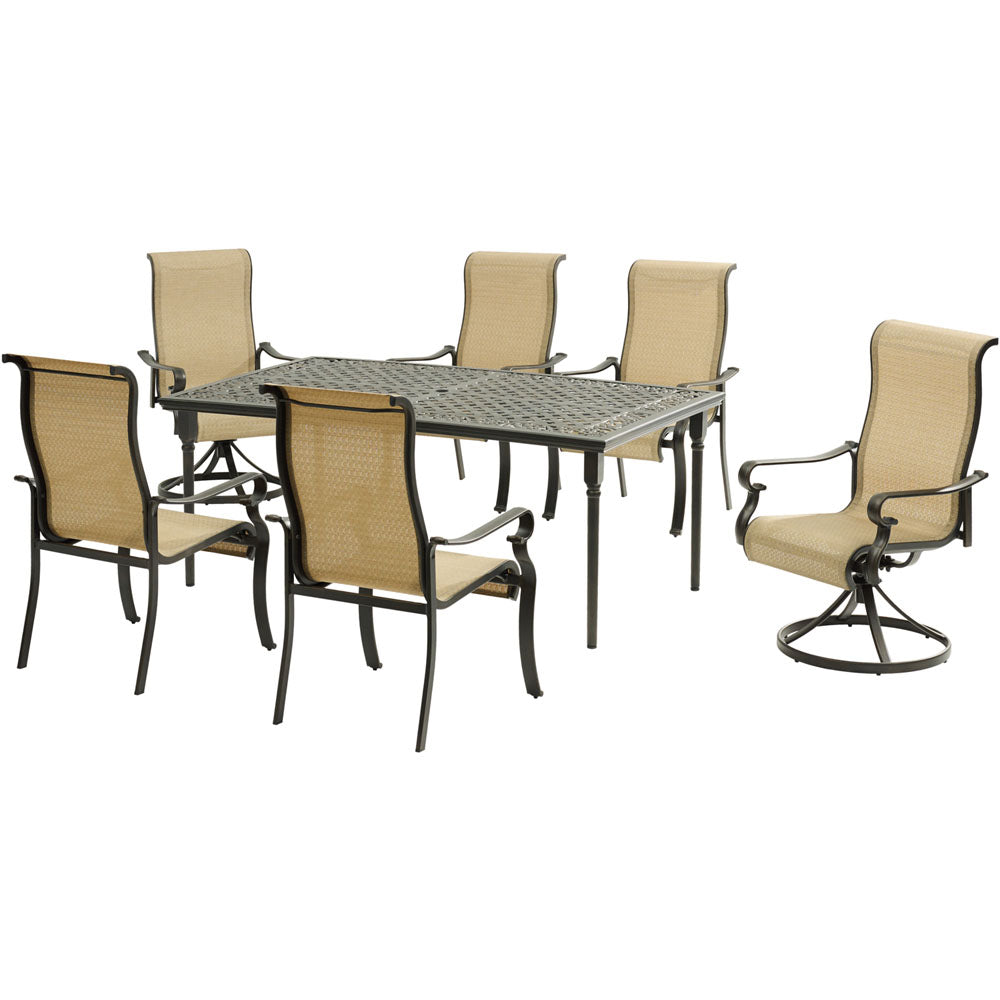 Hanover Brigantine 7 piece Patio Dining Set