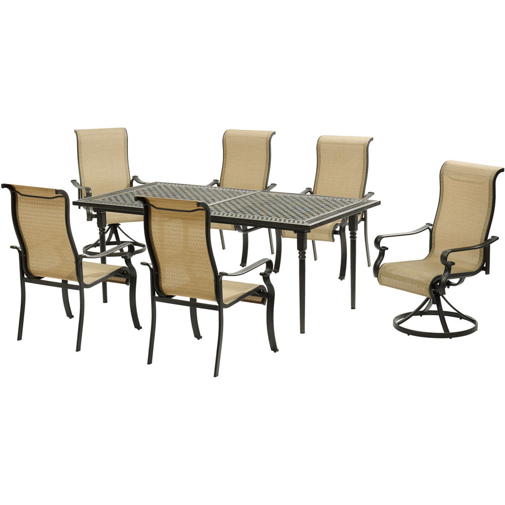 Hanover Brigantine 7 piece Patio Dining Set