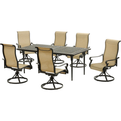 Hanover Brigantine 7 piece Patio Dining Set