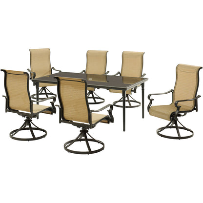 Hanover Brigantine 7 piece Patio Dining Set