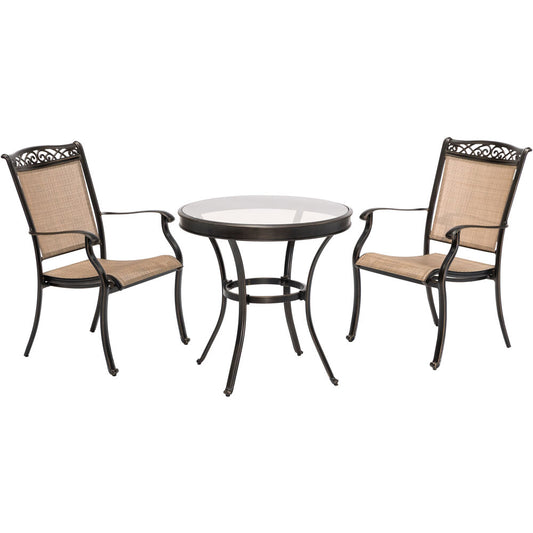 hanover-3-piece-bistro-set-30-inch-glass-top-table-2-sling-dining-chairs-includes-cover-fntdn3pcg-sc