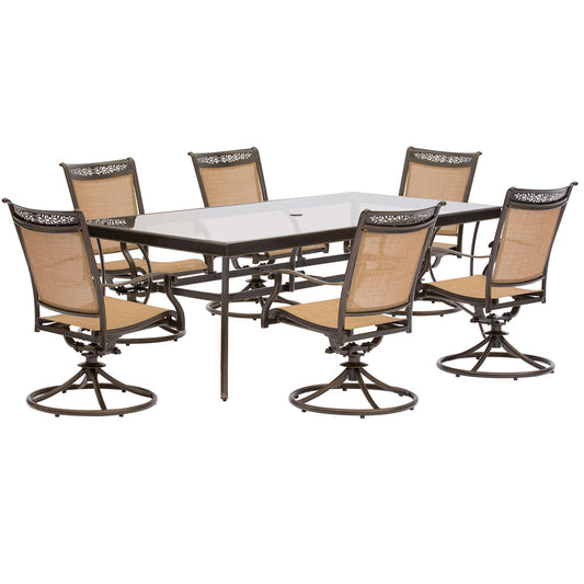 hanover-7-piece-dining-set-42x84-inch-glass-top-table-6-sling-swivel-rockers-includes-cover-fntdn7pcswg-sc