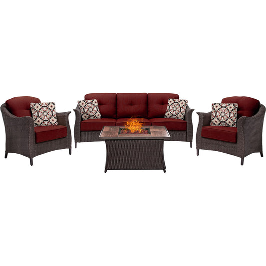 hanover-gramercy-4-piece-seating-fire-pit-set-with-wood-grain-tile-top-gram4pcfp-red-wg