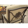 Image of Hammond Adams 5pc fire pit table set ADAMS5PCFP - M&K Grills