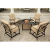 Image of Hammond Adams 5pc fire pit table set ADAMS5PCFP - M&K Grills