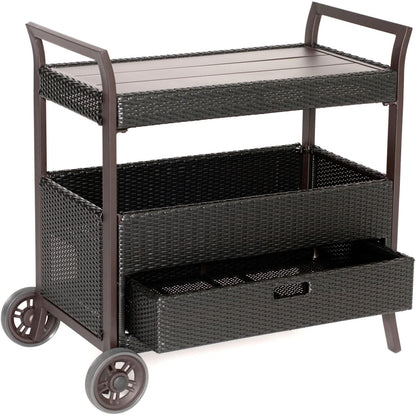 Hammond Patio Cart On Wheels - M&K Grills