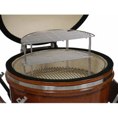 Heat stainless steel half-grid for Heat kamado grill HTX-106-HALFGRID - M&K Grills