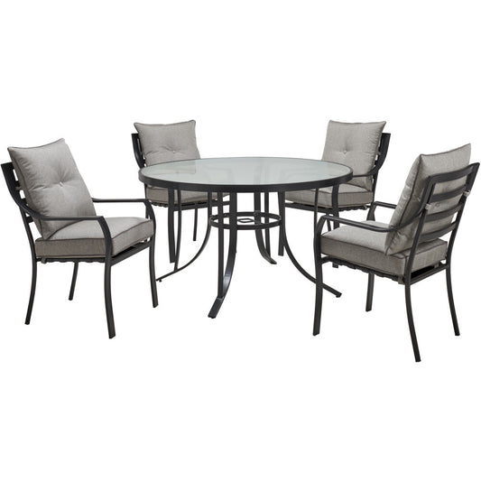 hanover-lavallette-5-piece-4-dining-chairs-and-round-glass-table-lavdn5pcrd-slv