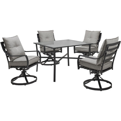 hanover-lavallette-5-piece-4-swivel-dining-chairs-and-square-glass-table