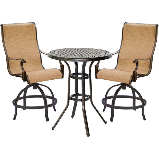 hanover-manor-3-piece-2-sling-counter-height-swivel-chairs-30-inch-round-cast-table-36-inch-height-mandn3pc-br