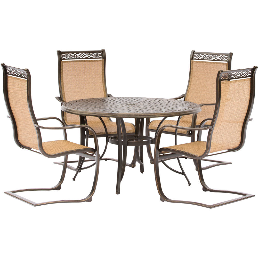 hanover-manor-5-piece-4-c-spring-chairs-48-inch-round-cast-table-mandn5pcsp