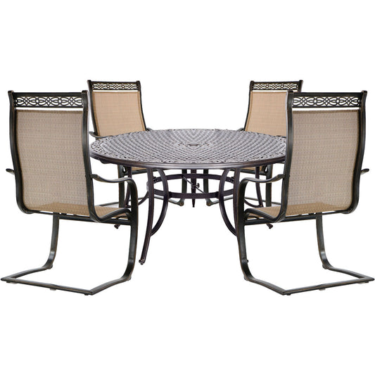 hanover-manor-5-piece-4-c-spring-chairs-60-inch-cast-table-mandn5pcsprd