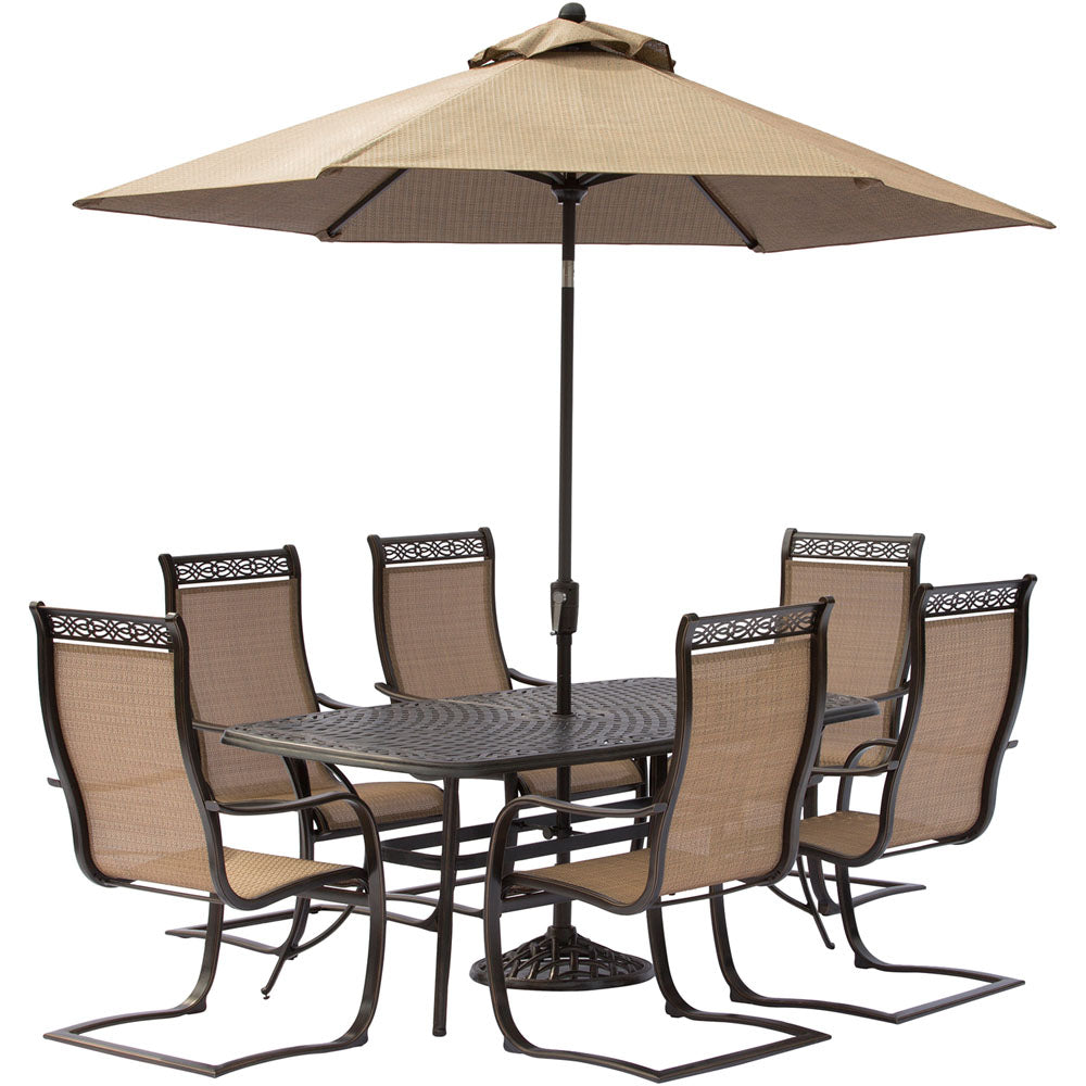 hanover-manor-7-piece-6-c-spring-dining-chairs-38x72-inch-cast-table-umbrella-base-mandn7pcsp-su