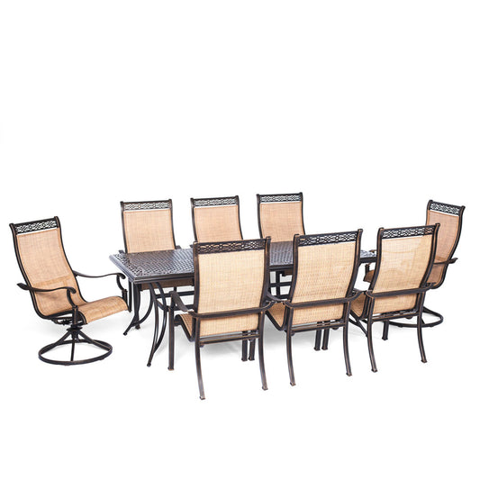 hanover-manor-9-piece-6-sling-dining-chairs-2-sling-swivel-rockers-42x84-inch-cast-table-mandn9pcsw-2
