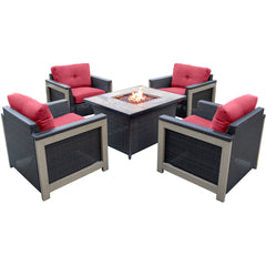 hanover-5-piece-fire-pit-set-4-deep-seating-chairs-coffee-table-fire-pit-with-tan-tile-mnt5pcfp-red-tn
