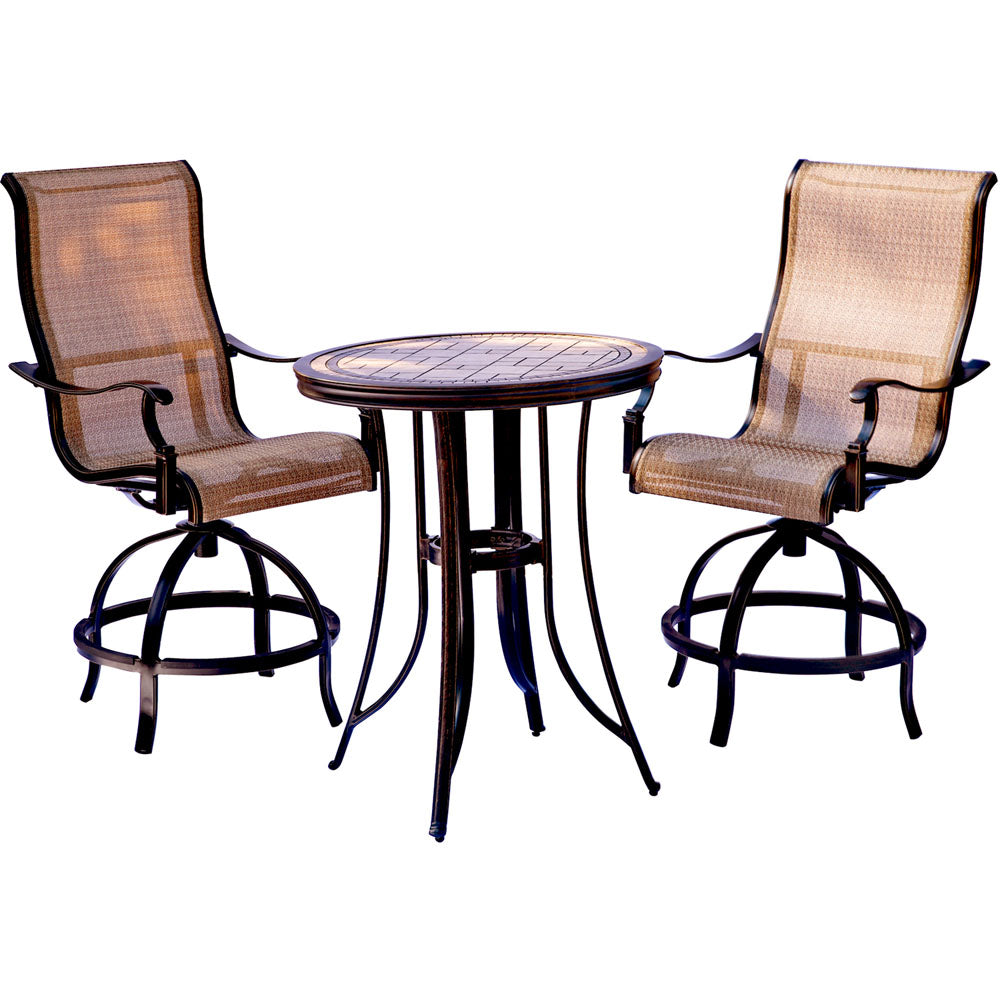 hanover-monaco-3-piece-2-sling-swivel-counter-height-chairs-30-inch-tile-top-table-36-inch-height-mondn3pc-br