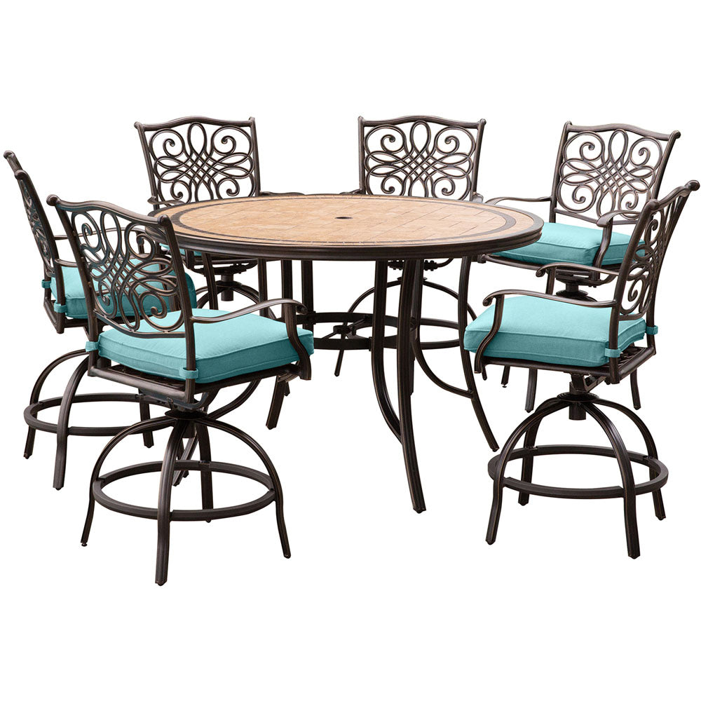 hanover-monaco-7-piece-6-cushion-swivel-counter-height-chairs-56-inch-round-tile-table-36-inch-height-mondn7pcbr-c-blu