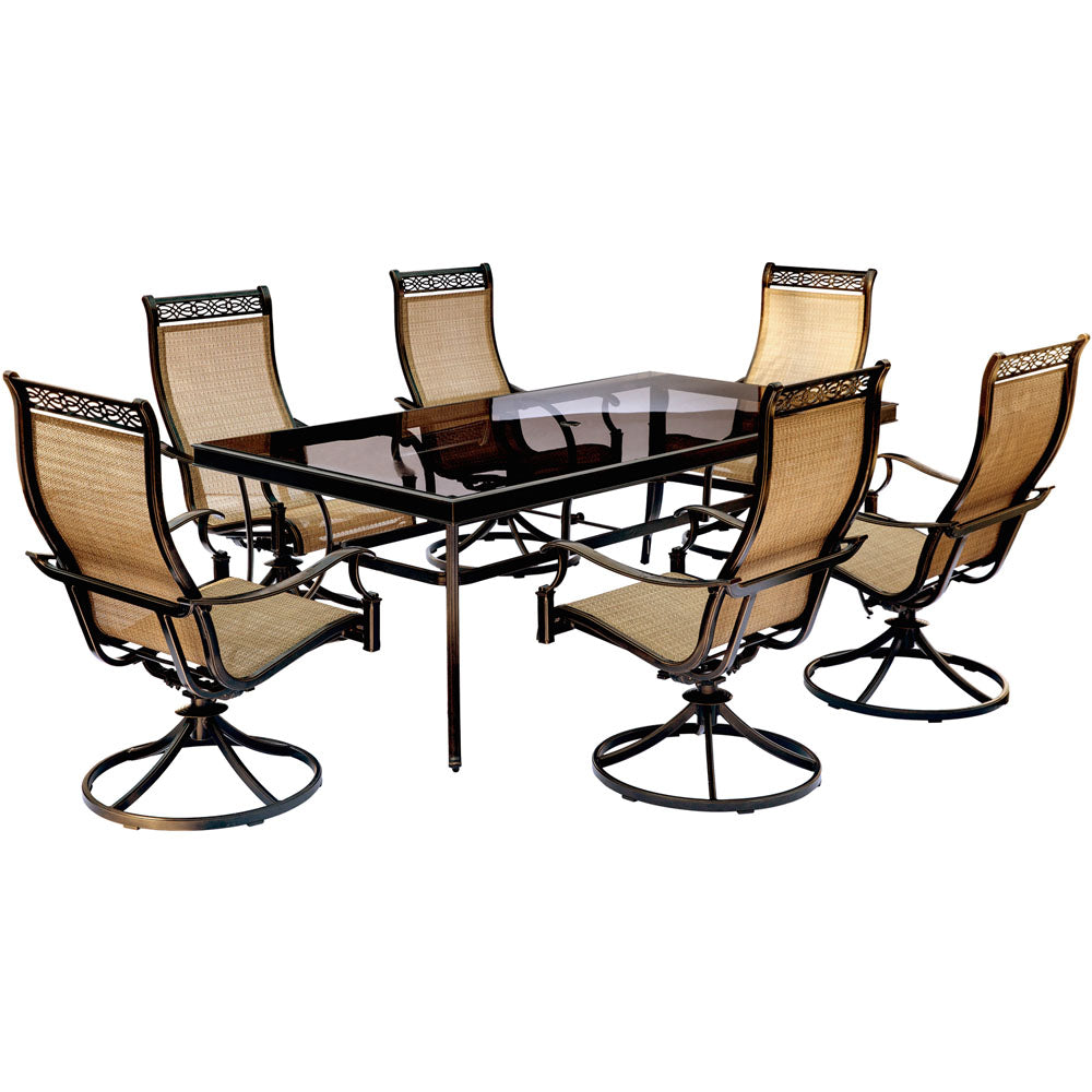 hanover-monaco-7-piece-6-sling-swivel-rockers-42x84-inch-glass-top-table-mondn7pcswg