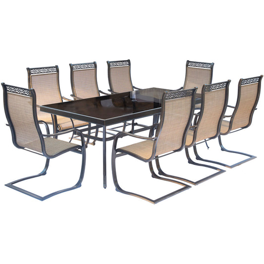 hanover-monaco-9-piece-8-c-spring-chairs-42x84-inch-glass-top-table-mondn9pcspg