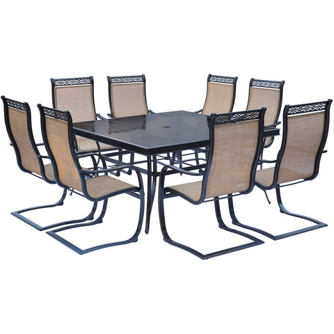 hanover-monaco-9-piece-8-c-spring-dining-chairs-60-inch-square-glass-top-table-mondn9pcspsqg