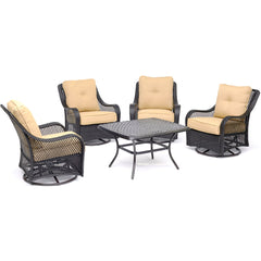hanover-orleans-5-piece-4-swivel-gliders-cast-top-coffee-table-orl5pcctsw4-tan
