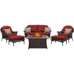 hanover-san-marino-6-piece-fire-pit-set-with-wood-grain-tile-top-smar6pcfp-red-wg