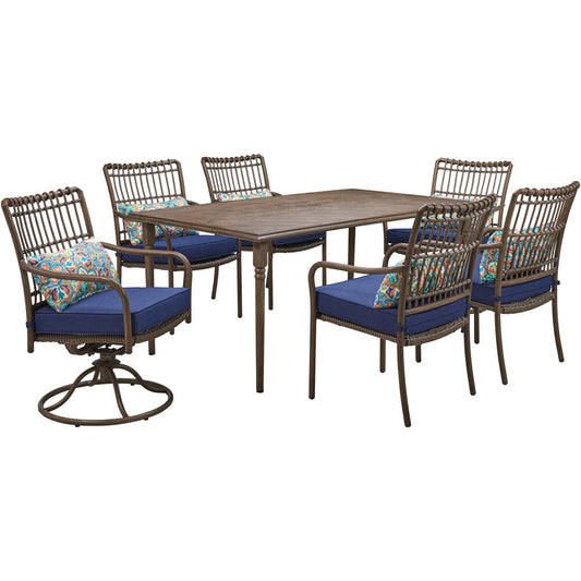 hanover-summerland-7-piece-4-dining-chairs-2-swivel-chairs-and-68x40-inch-rect.-table-sumdn7pcsw2-nvy